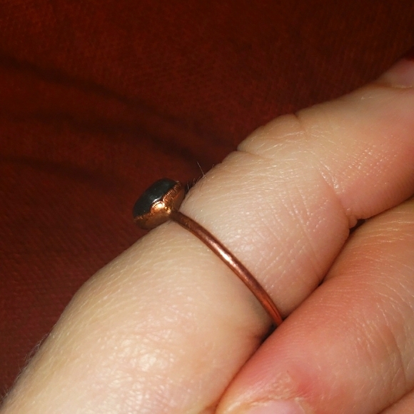 Copper Labradorite Ring - Picture 3 of 3